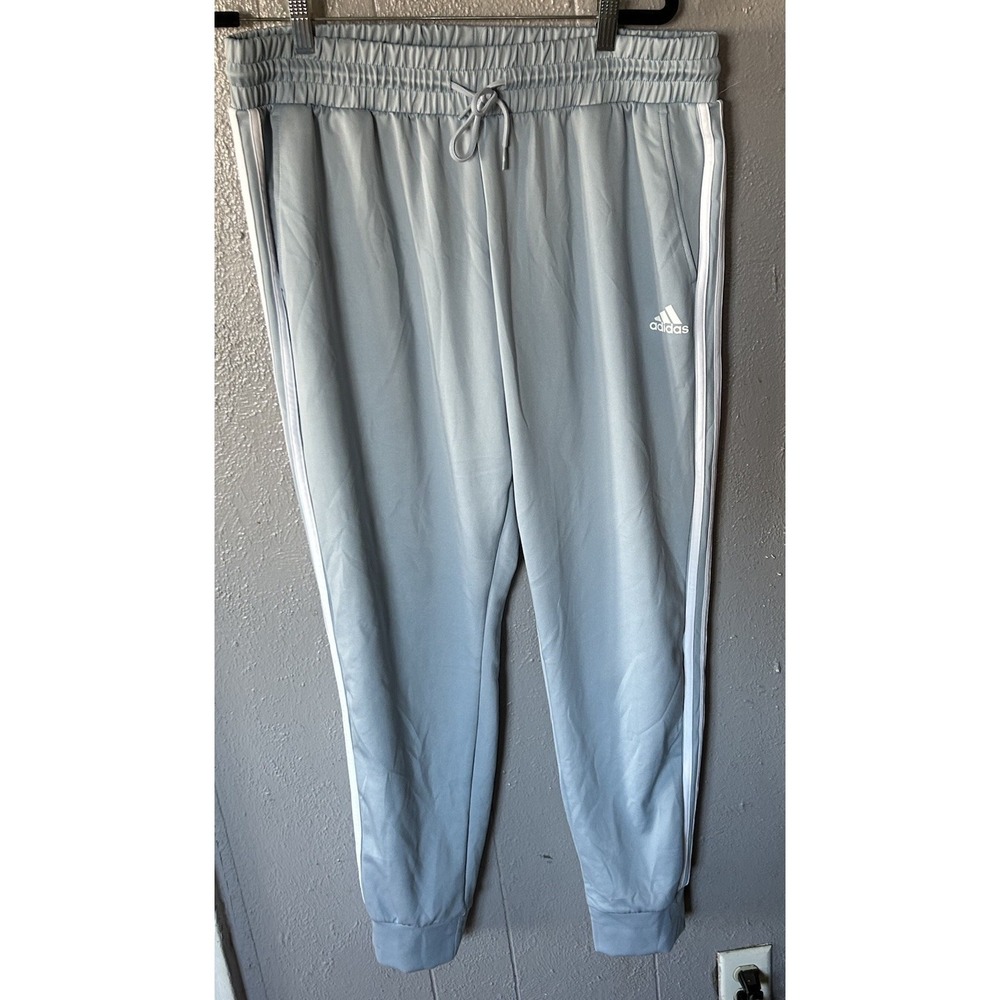 Women's Adidas Aeroready Active Joggers Pants Light Blue Size XL Athleisure